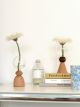 Wooden Base Geometric Bubble Vase Nordic Ins  Decorative Floral Combination