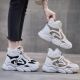Fleece-lined Clunky Sneaker Women's Warm High Top Sneakers