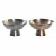 Centerpiece DKD Home Decor Golden Silver Loft Aged finish 30 x 30 x 17 cm (2 Units)