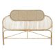 Headboard DKD Home Decor Brown Natural 180 x 4 x 90 cm