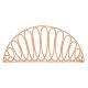 Headboard Home ESPRIT Bamboo Rattan 180 x 2,5 x 80 cm