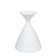 Base   Nadia Table White Aluminium 56 x 56 x 75 cm